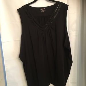NWOT- Black Knit Tank